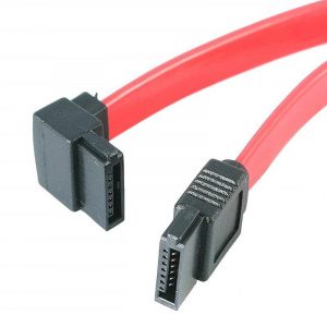 SATA Data Cable With One 90-Degree Connector