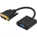DVI-D (24+1P) Male To VGA Female Adapter Cable