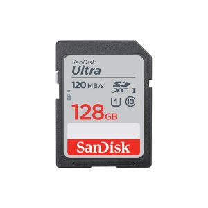 SanDisk SD Ultra 128GB SDXC Memory Card 120MB/s